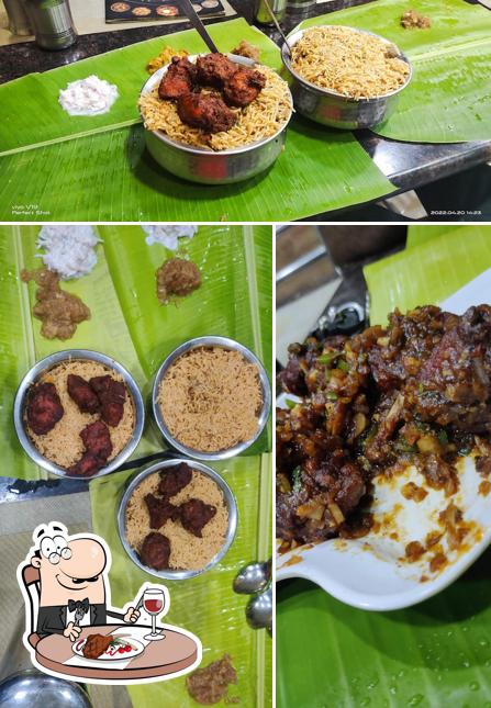 Get meat dishes at Biriyani Brothers