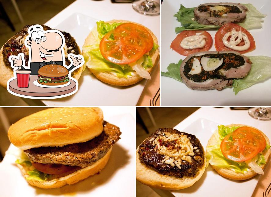 Prueba una hamburguesa en Restaurante Argentino La Lomoteca