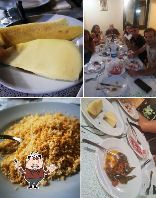 Antipasto al Trattoria Al Castello Galati