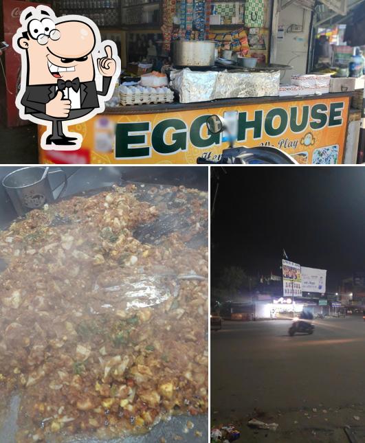 Look at the photo of Egg House