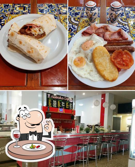 Meals at Inverell Australia Cafe