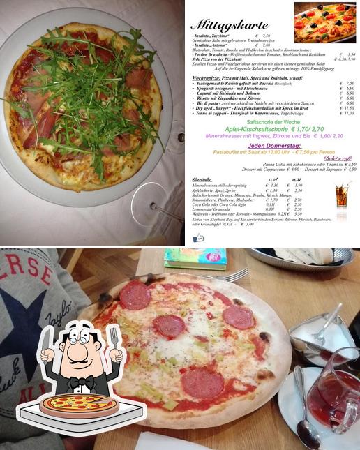 Probiert eine Pizza bei Osteria da Antonio