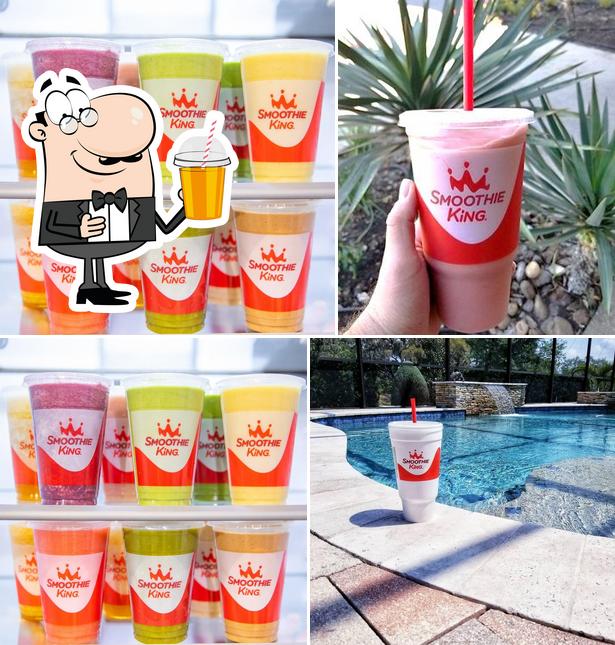 Smoothie King offers a number of beverages