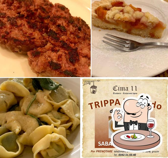 Cibo al Trattoria Cima 11