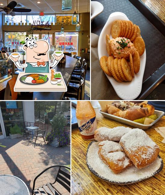 Platos en Bayou Bakery, Coffee Bar & Eatery