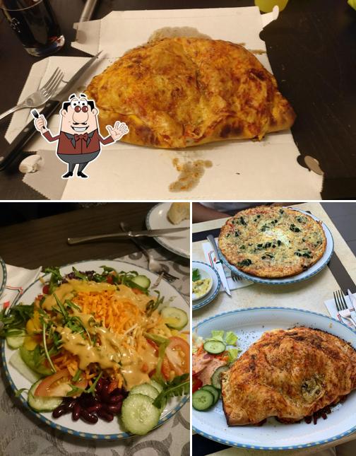 Еда в "Italia Pizzeria"