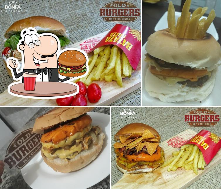 Delicie-se com um hambúrguer no Old Burgers