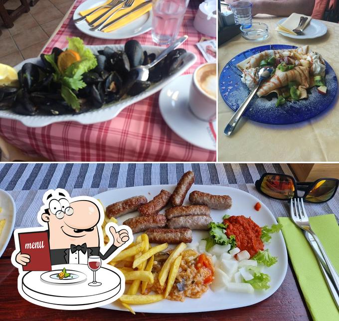 Food at Restaurant Riviera Adriatic