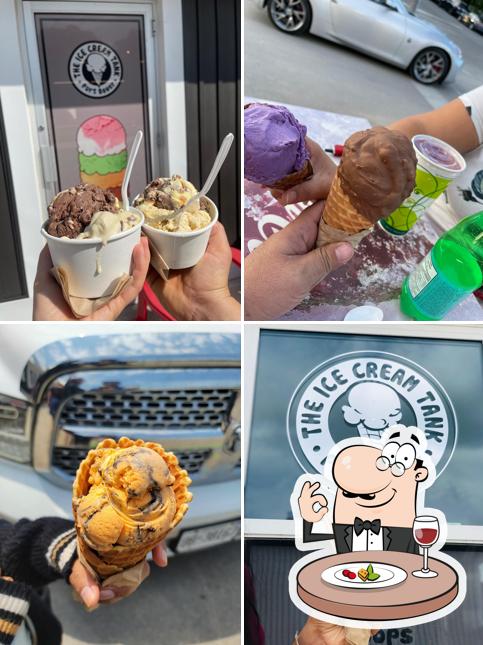 Мороженое в "The Ice Cream Tank"