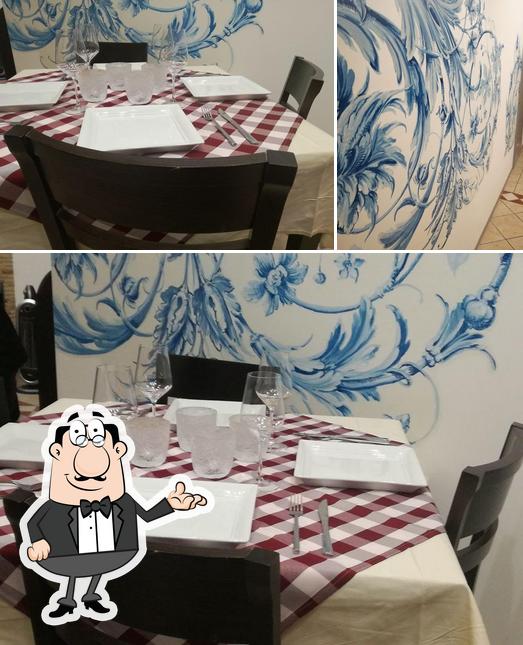 Trattoria Colpa d'Alfredo Tipicità Pugliesi si caratterizza per la interni e esterno