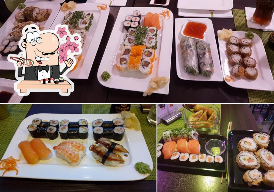 Sushi-Rollen werden von Yoko Sushi Lieferservice Dortmund angeboten