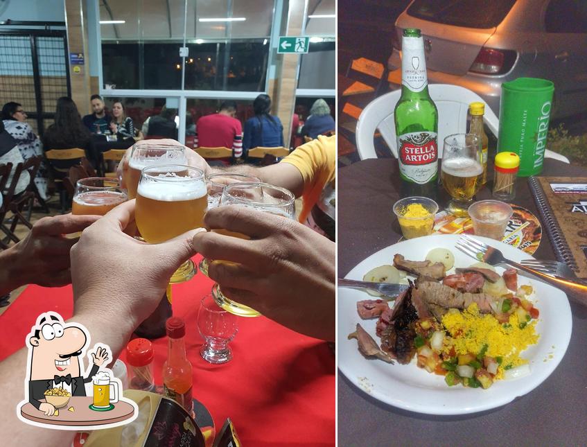 Alex Bar e Churrascaria - Planalto fornece uma seleção de cervejas