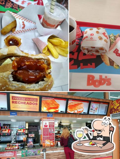 A imagem a Bob's Burger - Largo da Carioca’s comida e interior