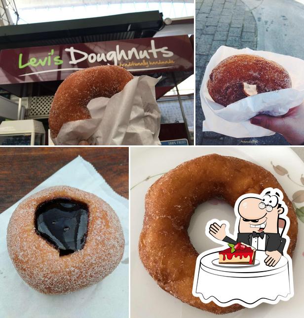 "Levi's Doughnuts" предлагает большой выбор десертов