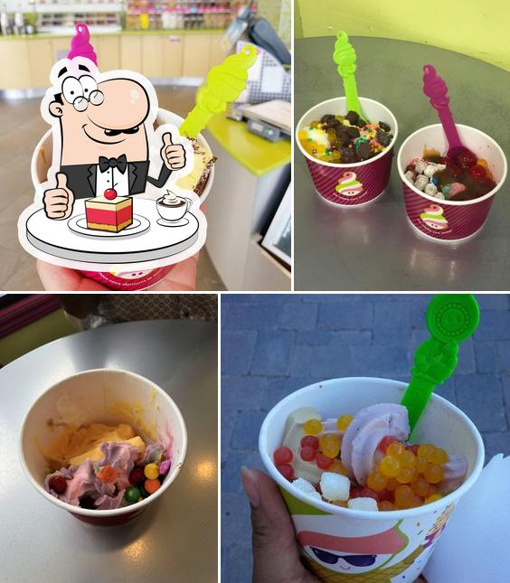 Menchie's propose une variété de desserts