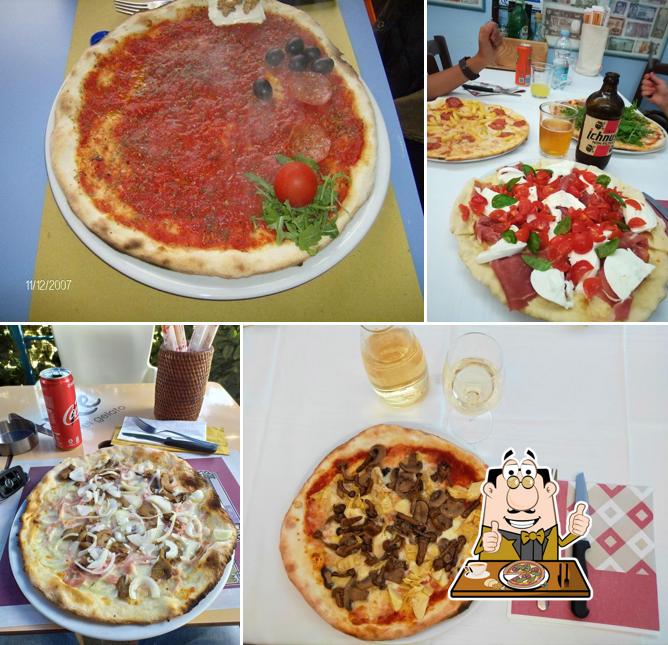 Choisissez des pizzas à Pizzeria Azzurra