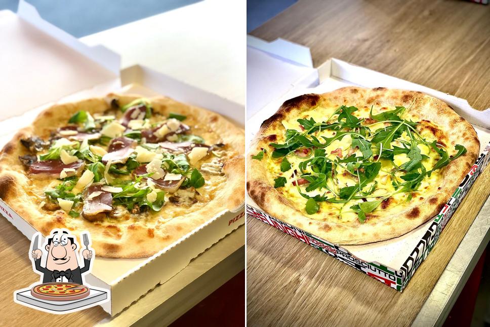 A Camion Pizza La Recette, vous pouvez profiter des pizzas