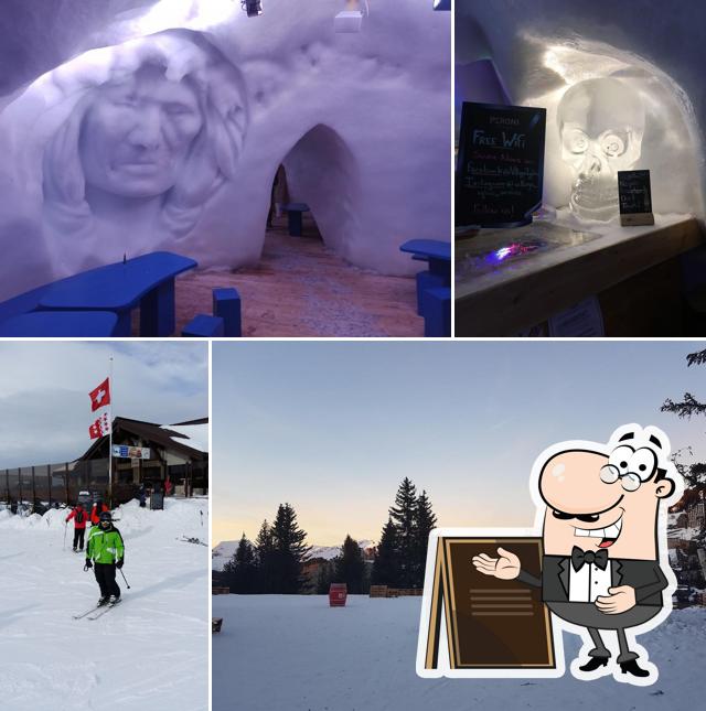 L'extérieur de Restaurant Village Igloo Avoriaz