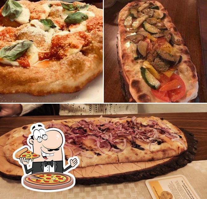 Закажите пиццу в "Trattoria da Viruzzella"