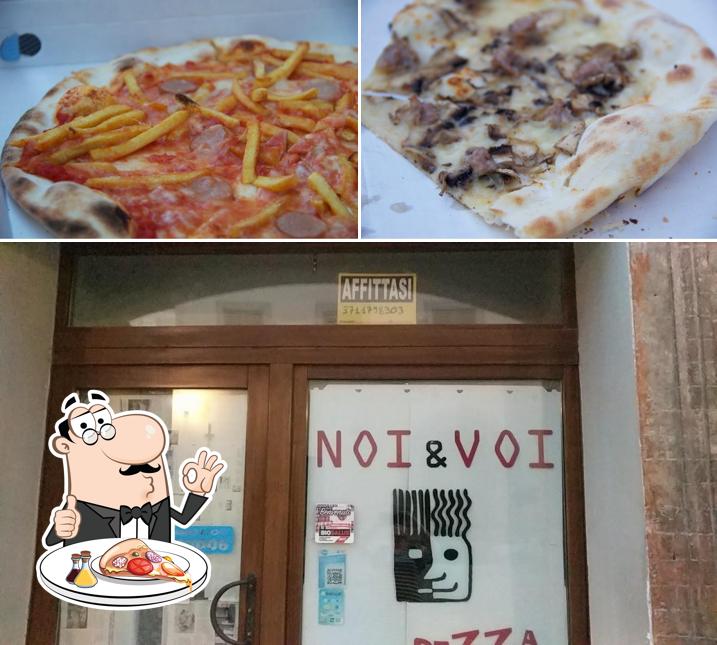 A Pizzeria Noi & Voi, puoi goderti una bella pizza
