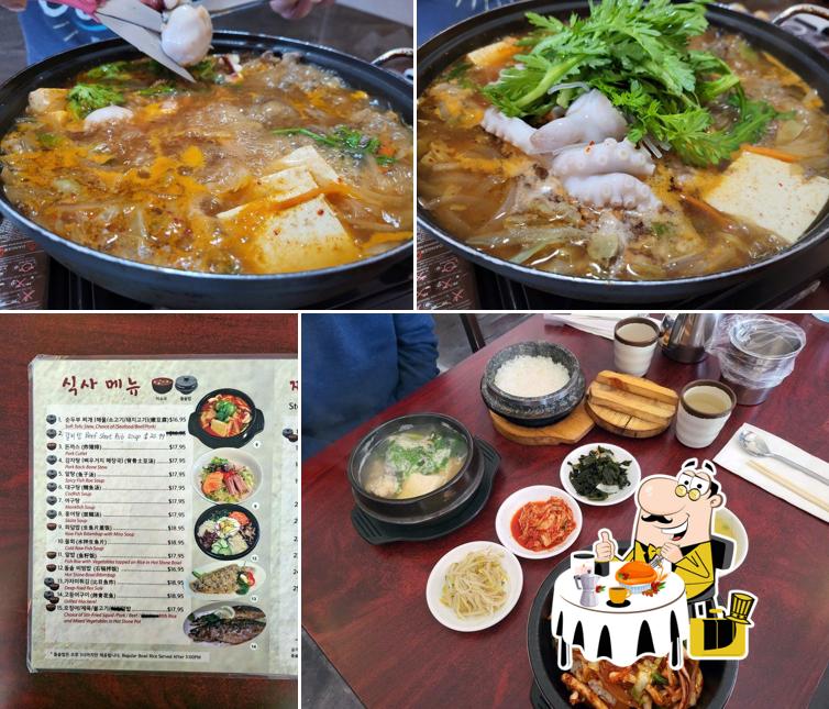 Food at Sol Lee's Korean Restaurant