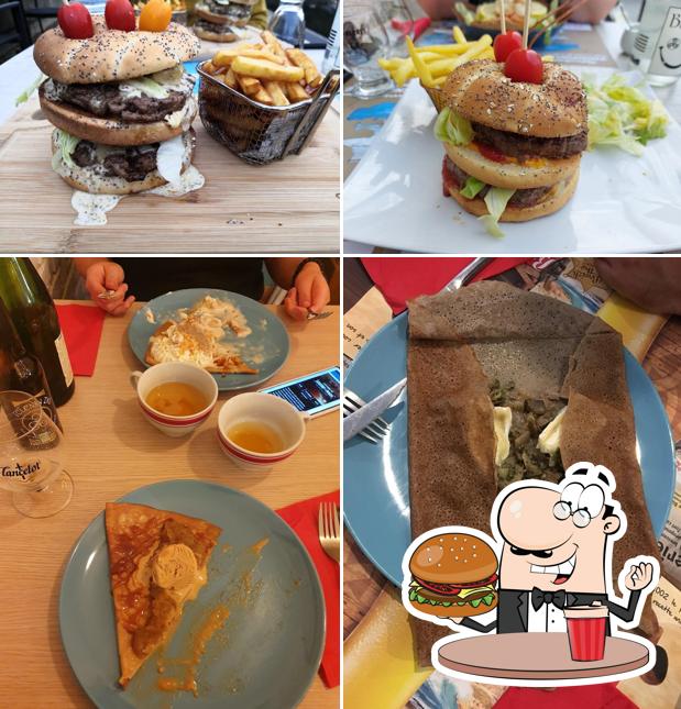 Prenez un hamburger à Crêperie Entre Amis