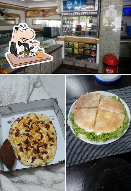 Comida em Lanchonete e Pizzaria Indonésia