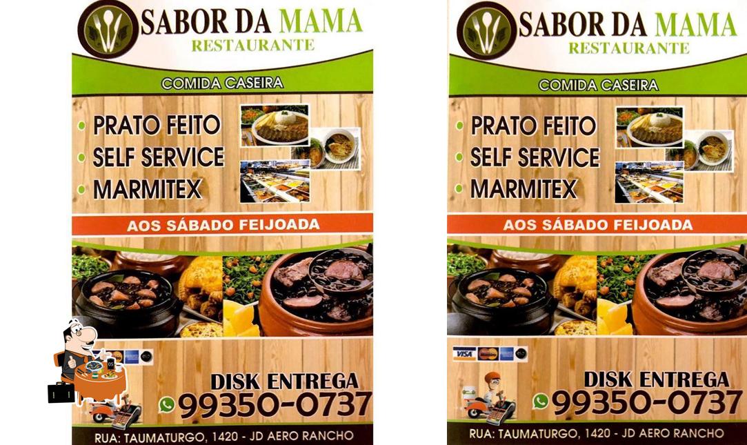 Mexilhões em Restaurante Sabor da Mama