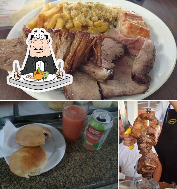 Costela e costelas de porco em Churrascaria Balança