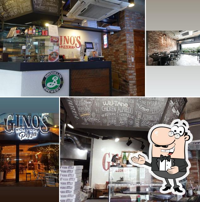 Here's a pic of Gino's Pizzeria 지노스피자