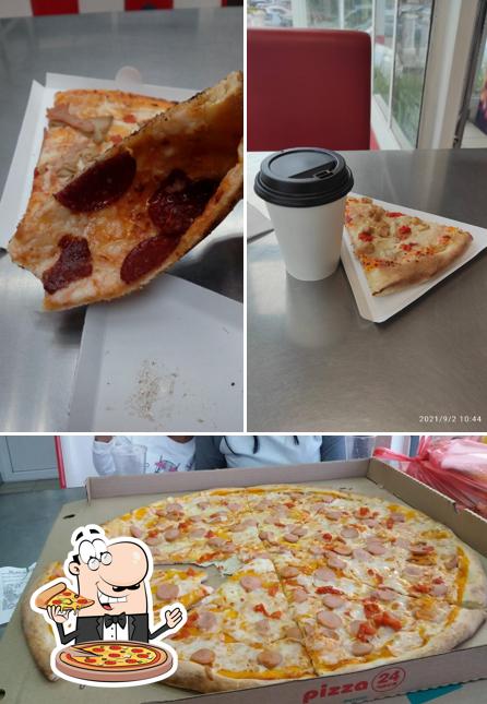 Order pizza at Pizza Express 24