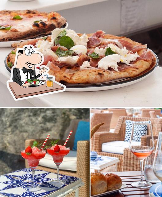 Tra le varie cose da Le Sirene si possono trovare la cibo e bevanda