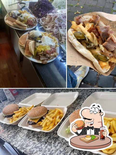 Hamburger at Döner Bros