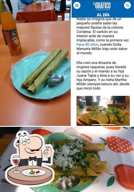 Comida en Las Flautas de la Carioca