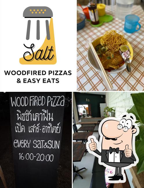 Взгляните на фотографию ресторана "SALT woodfired pizzas"