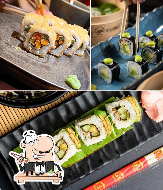 Order various sushi options