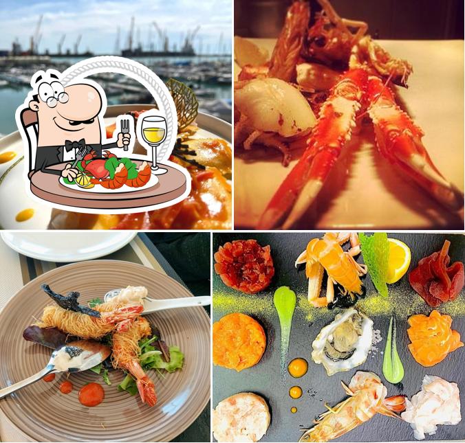 Ordina la cucina di mare a Club Nautico