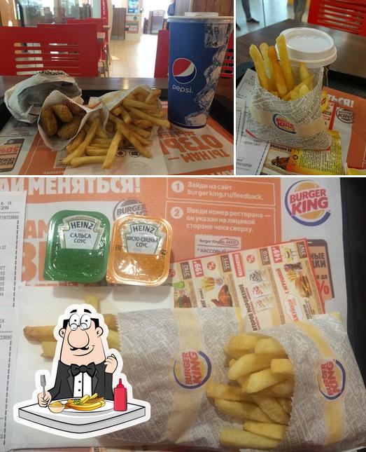 Essayez des pommes frites à Burger King