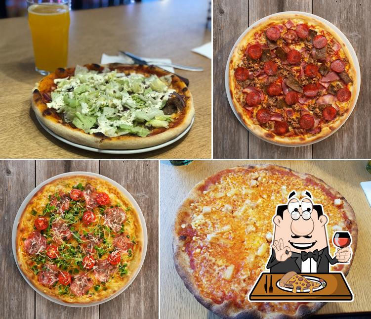 Elige entre distintos modelos de pizza