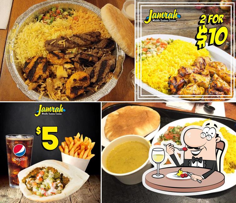 Meals at Jamrah Middle Eastern Cuisine