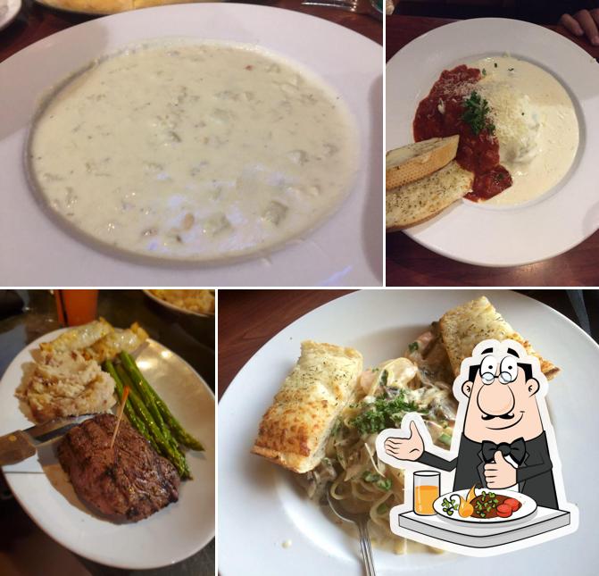 Food at Sally's Restaurant & Grill