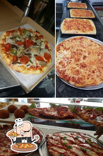 Get pizza at Carlucci's Brick Oven Trattoria & Pizzeria