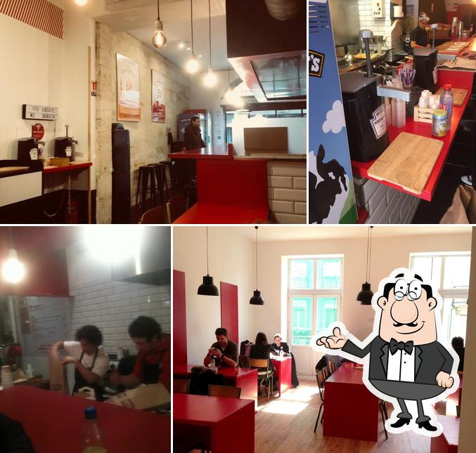 L'intérieur de Upper Burger