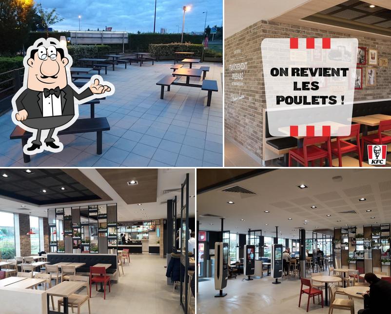 L'intérieur de KFC Reims Thillois