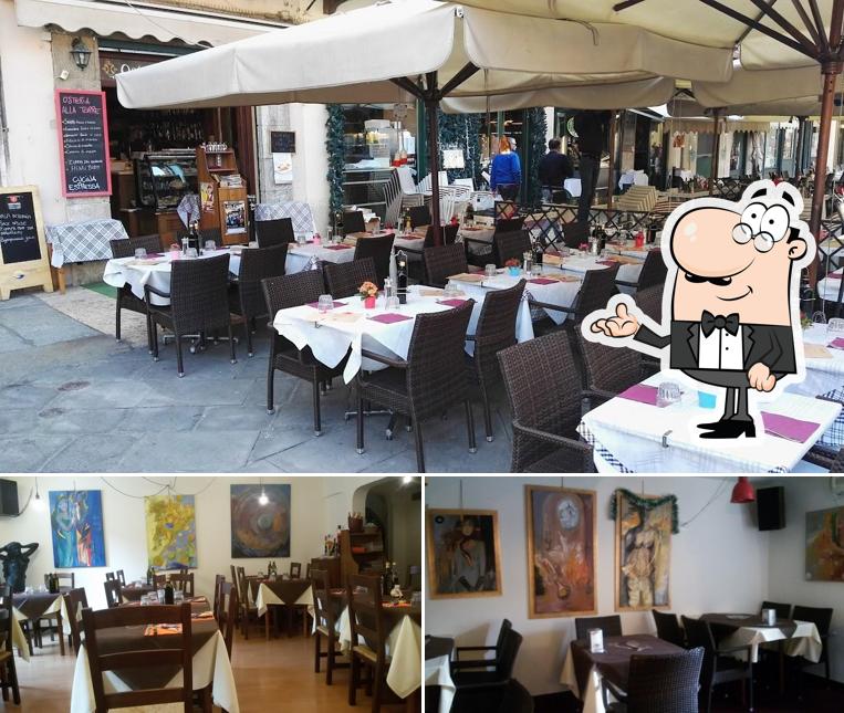 Gli interni di Osteria alla Torre 10