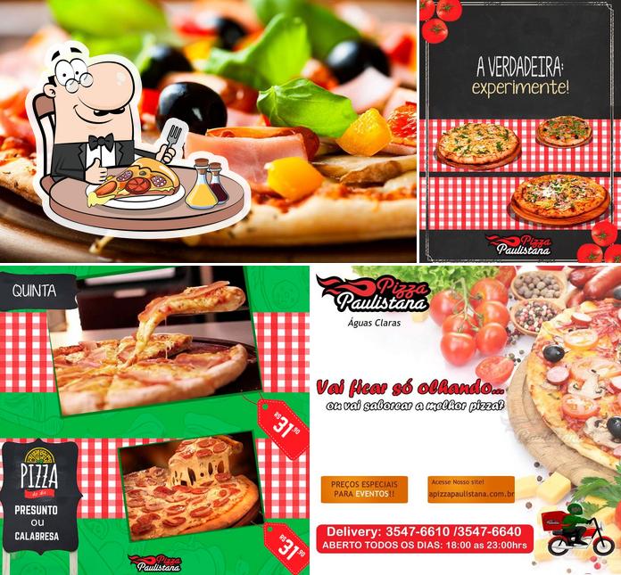 Escolha pizza no Pizza Paulistana