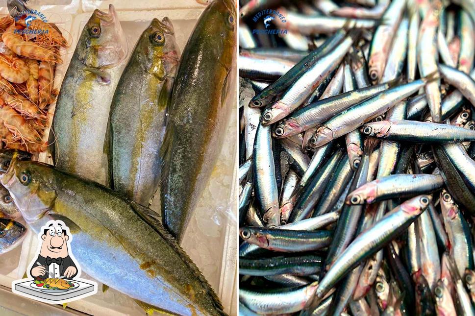 C'è un'ampia scelta di pasti a base di pesce