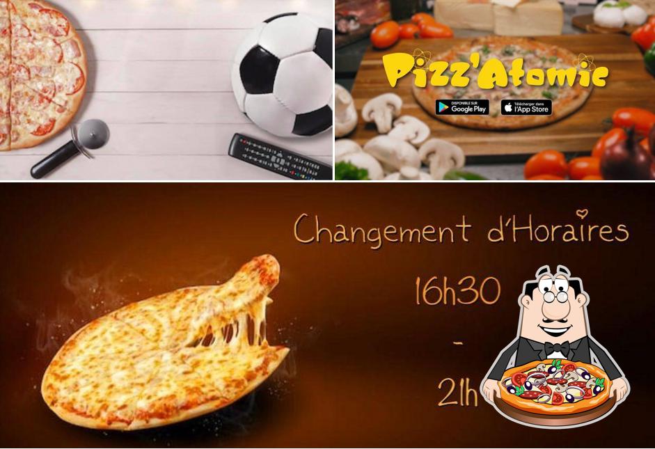 A Pizz'Atomic - La-Londe-les-Maures, vous pouvez déguster des pizzas