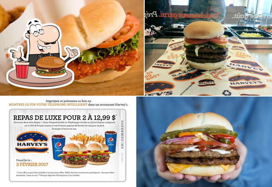 Les hamburgers de Harvey's will conviendront une grande variété de goûts