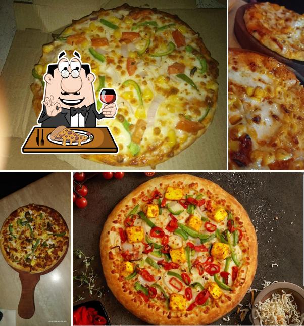 Try out pizza at Pizzeria Hut